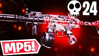 the FASTEST KILLING SMG in WARZONE SEASON 2! 😍 (Best MP5 Class Setup) - Cold War Warzone