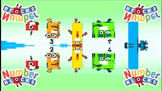 Numberblocks - Intro but mute and pixelated , Theme Song