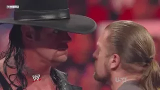 Triple H and Undertaker returns 2011 on WWE RAW 2/21/11 *HD*