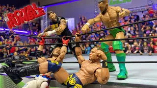 WWE ROYAL RUMBLE ACTION FIGURE MATCH 2022! FINAL 4 ANIMATION