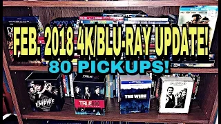 EPIC FEBRUARY 2018 4K/BLU-RAY COLLECTION UPDATE! 80 PICKUPS!
