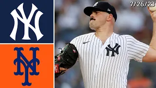 New York Yankees vs New York Mets | Game Highlights | 7/26/23
