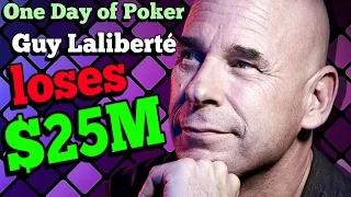 The Days that saw Guy Laliberté lose $25M