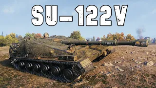 World of Tanks SU-122V - Sniper machine