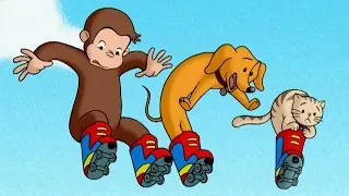 Jorge el Curioso | UN MONO EN PATINES | Dibujos animados para niños | WildBrain