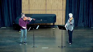 5-2-21 Bedtime With Bach - Tatiana Kotcherguina & Isaac Asher, viola