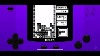 Tetris (Game Boy) on iOS Gameplay (Delta Emulator)
