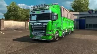 ETS 2 JİLET Scania Kırkayak Kamyon Modu İNDİR-DOWNLOAD