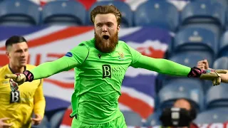 Zander Clark | Assist, Saves and Penalty Shootout | Rangers v St Johnstone Quarter-Final