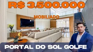 Incrível Casa Mobiliada em Portal do Sol Green, Goiânia #casa #imoveis