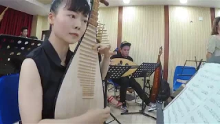 excerpt from Dai Wei's "Song of Silk road" C ASEAN consonant  May22, 2017 rehearsal