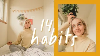 My 14 DAILY HABITS in 2019