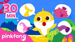 Me Ajude a procurar minha cauda bonita! | +Compilação | Pinkfong Canções para crianças