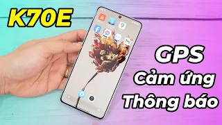 Redmi K70E ROM gốc có làm máy chính được không?: Check thông báo, GPS, tốc độ cảm ứng...