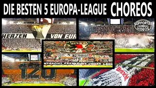 Die besten 5 Europa-League-Choreos der Frankfurter Ultras 2018/19 (HD)