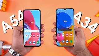 أقوى أجهزه الفئة متوسطة؟ 💣 | Galaxy A54 + A34 Review