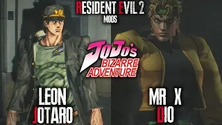 RESIDENT EVIL 2 REMAKE MODS | JOJO´S BIZARRE ADVENTURE - JOTARO & DIO