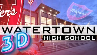 Watertown High School - Virtual Tour Architectural Animation