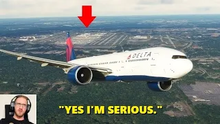 Declaring "Passenger Emergency" in Microsoft Flight Simulator (with ATC) 777-200ER