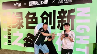 SLUSH China x OATLY Green Innovation Night 2022 Shanghai, China - Talking Cows!