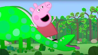 EL DINOPARQUE DEL ABUELO RABBIT 🦖 Peppa Pig en Español Episodios completos | Pepa la cerdita