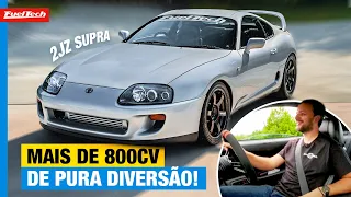 TK acelerando o Supra "TudoKida" do @AndersonDick nos EUA!