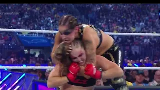 Ronda Rousey vs Shayna Baszler | MMA Rules | WWE SummerSlam 2023