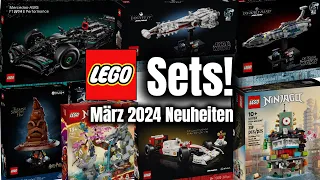 Viele neue 18+ Sets: Alle LEGO März 2024 Bilder! | Star Wars, Technic & mehr!