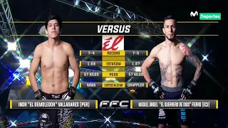 FFC51: Inor 'El Demoledor' Valladares vs Migue Ángel Fierro (ECU) | FUSION FIGHTING CHAMPIONSHIP