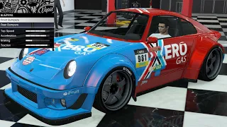 GTA 5 - Past DLC Vehicle Customization - Pfister Comet Retro Custom (RWB Porsche 911 Turbo)