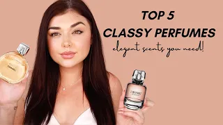 TOP 5 CLASSY & ELEGANT PERFUMES - My perfume collection | Chloe Zadori