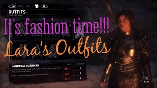 Lara's Starting & Unlockable Outfits - Rise of the Tomb Raider