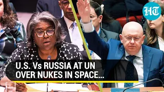 Fireworks At UN As Russia Vetoes Vote On Nuclear Weapons In Space; U.S. Asks ‘What’s Russia Hiding?’