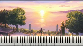 Sousou no Frieren Episode 4 OST - Sunrise [Piano Tutorial + sheet]