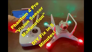 DIY Fix for DJI Phantom Vision Sensor Error - IMU Calibration Process