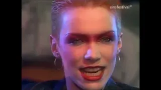 EURYTHMICS 💋 "LOVE IS A STRANGER" Special Live TV  Show West Germany 1983 Electronic Synth-Pop 80s