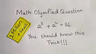 Math Olympiad Question | Equation Solving | You should know this Trick!!!