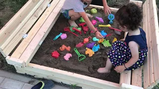 Как сделать песочницу трансформер своими руками