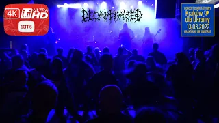 Decapitated -  Klub Kwadrat, Kraków dla Ukrainy 13.03.2022  (4k Ultra HD Video Quality)