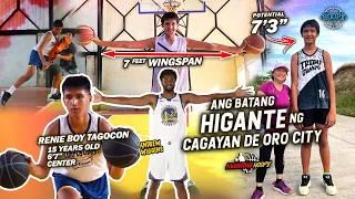 ANG BATANG HIGANTE NG CAGAYAN DE ORO CITY! GUGULATIN BA ANG MUNDO? 6'7" John Renie Boy Tagocon