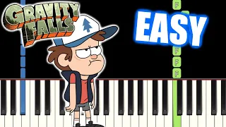 Gravity Falls - Opening Theme - Piano Arrangement (Synthesia) by TAM