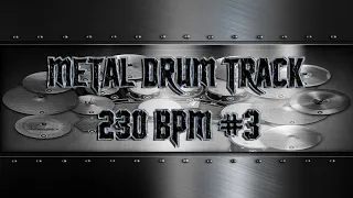 Mega Aggressive Metal Drum Track 230 BPM | Preset 3.0 (HQ,HD)