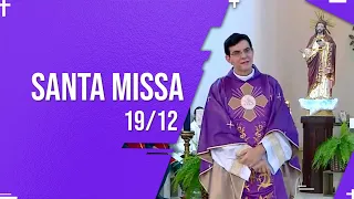 SANTA MISSA AO VIVO | PADRE REGINALDO MANZOTTI | 19/12/22