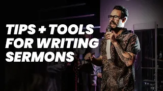 How to Write a Sermon - 4 Easy Tools To Write Better Sermons