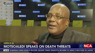 Motsoaledi speaks on death threats