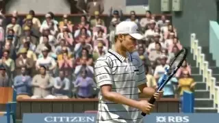 Roddick vs. Federer Wimbledon - VT4 PC Gameplay