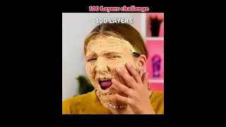 "100 Layers of Foundation: The Craziest Makeup Challenge Ever"