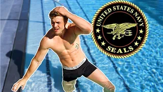 Male Model Attempts The US Navy Seals Fitness Test