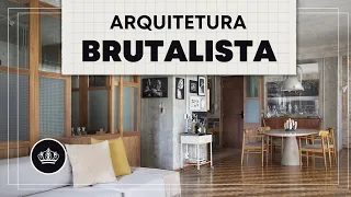 Apartamento INDUSTRIAL e BRUTALISTA em EDIFÍCIO ICÔNICO