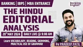 Learn VOCAB, READING, SKIMMING, ERRORS, GRAMMAR USE, 19th May, 2024  - PRADEEP PATIL